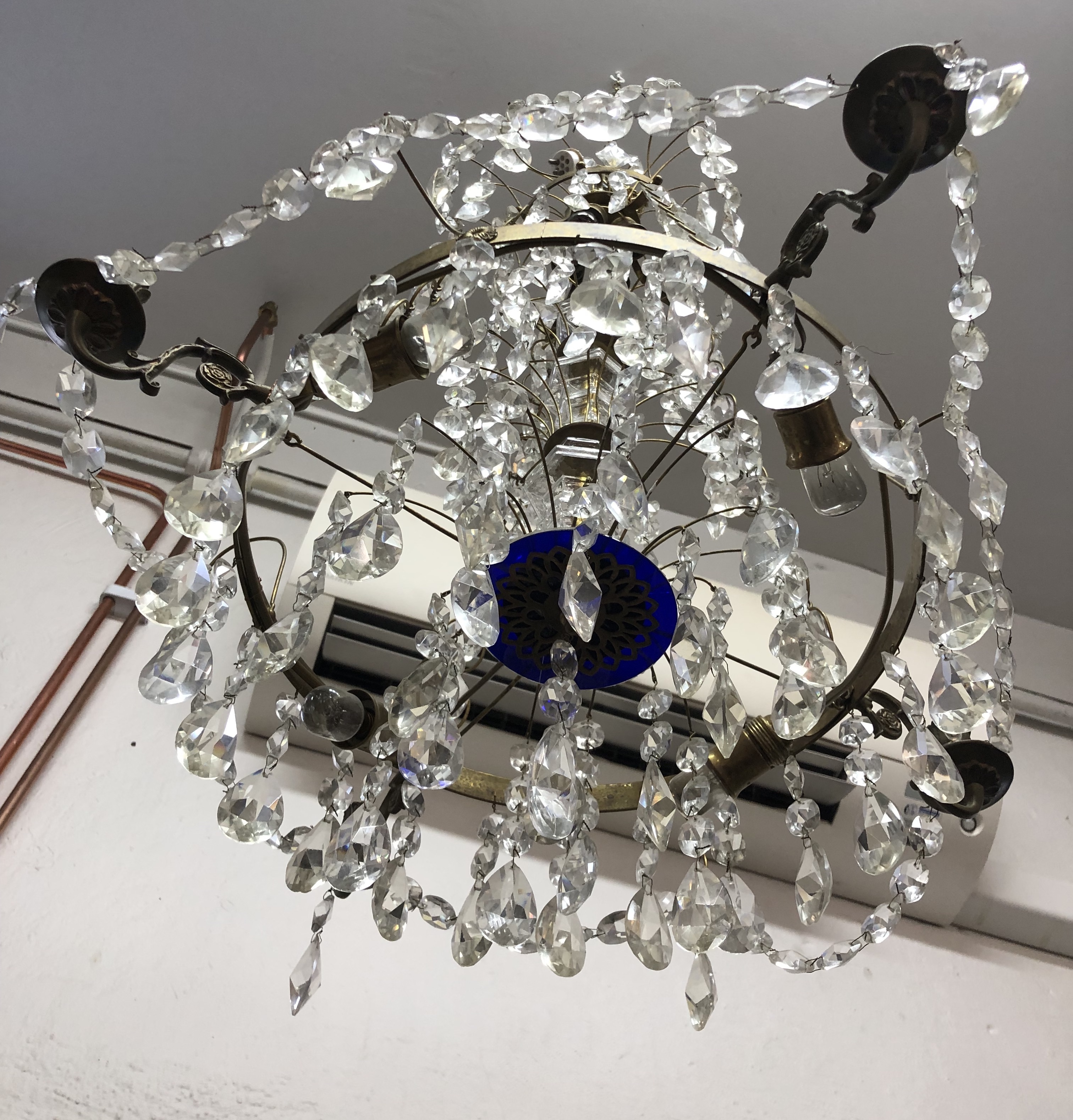 Underbar kristallkrona, hagamodellen 1800-tal