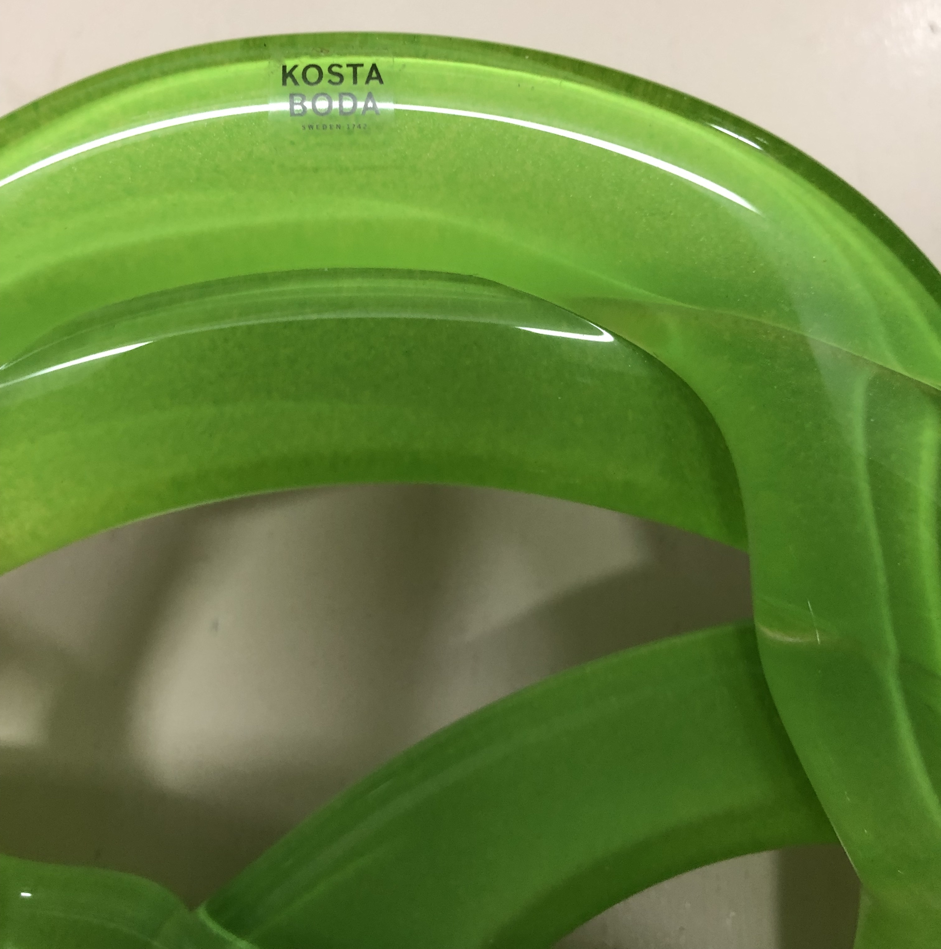 Skålfat ”Basket” , Anna Ehrner för Kosta Boda