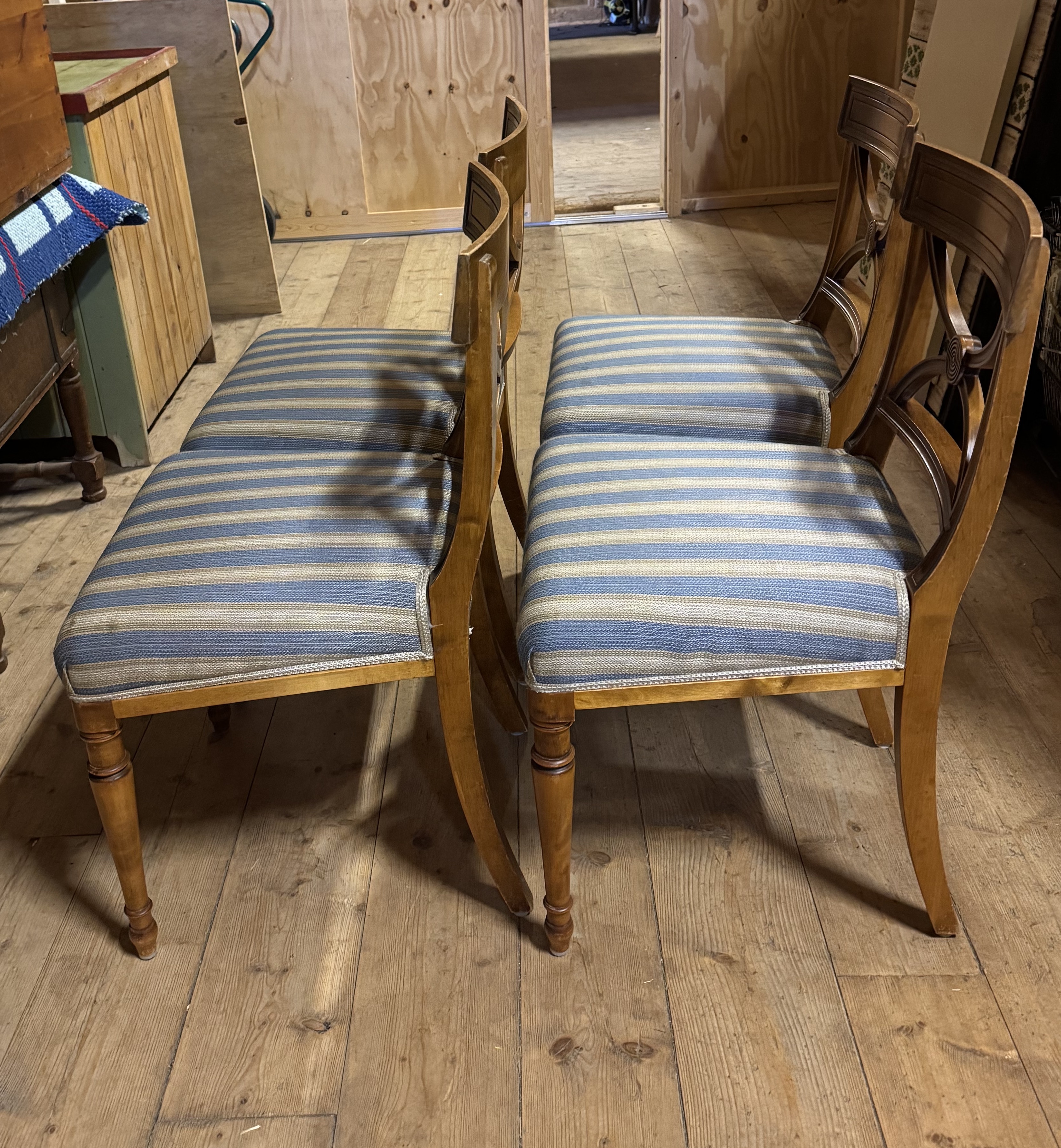 4 Bellman stolar 1800-tal