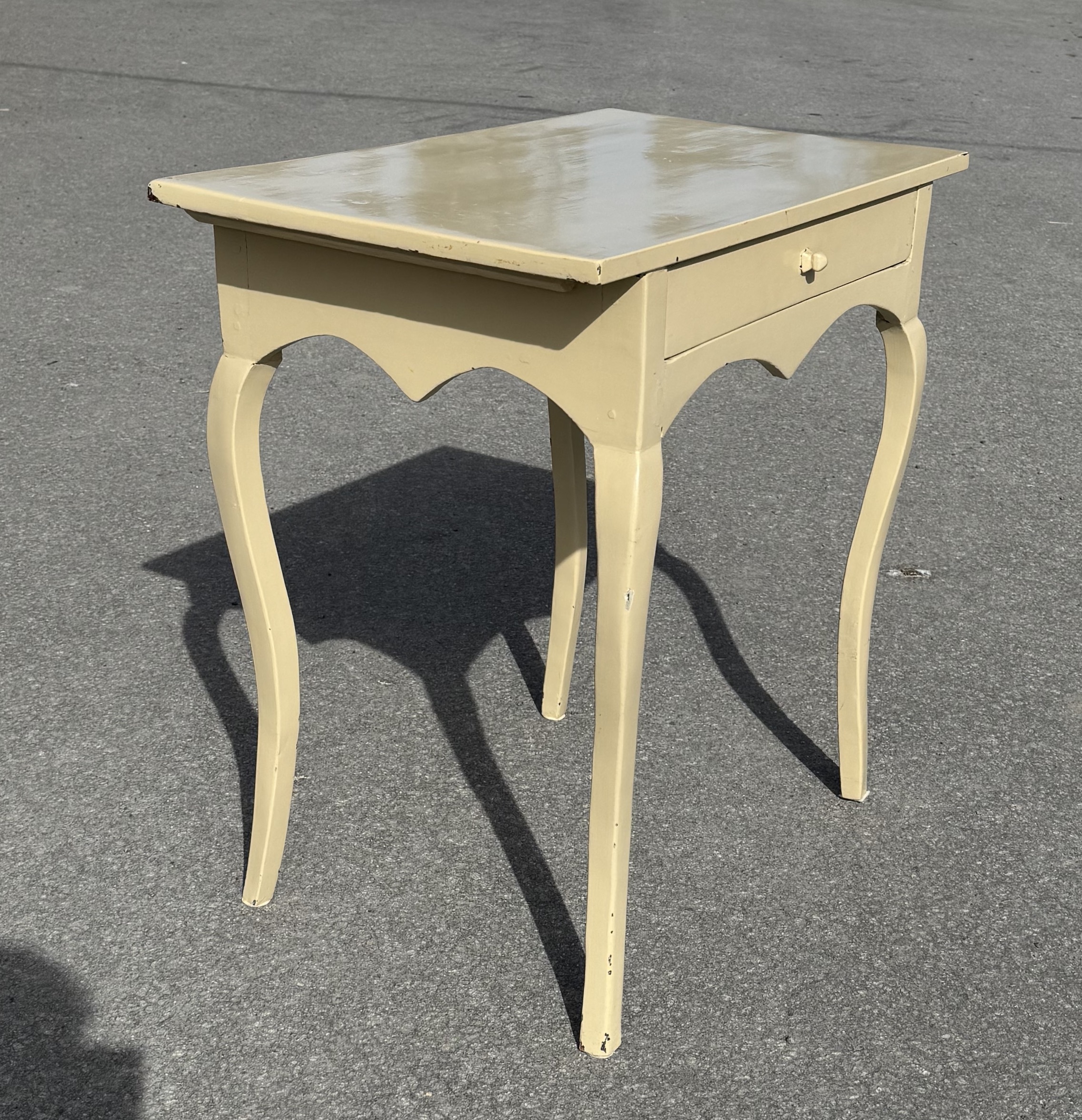 Härligt bord med låda, 1800 tal