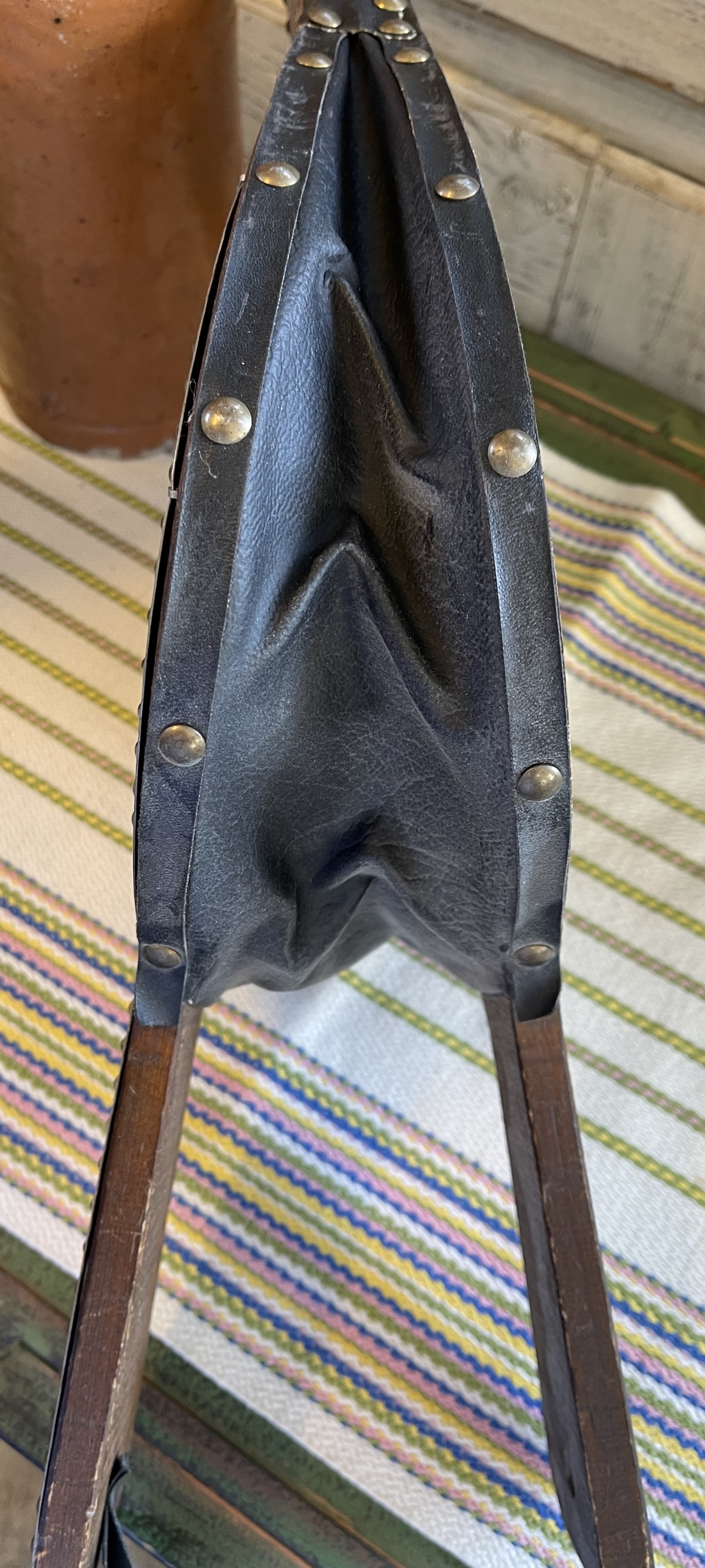 Härlig blåsbälg i mässing