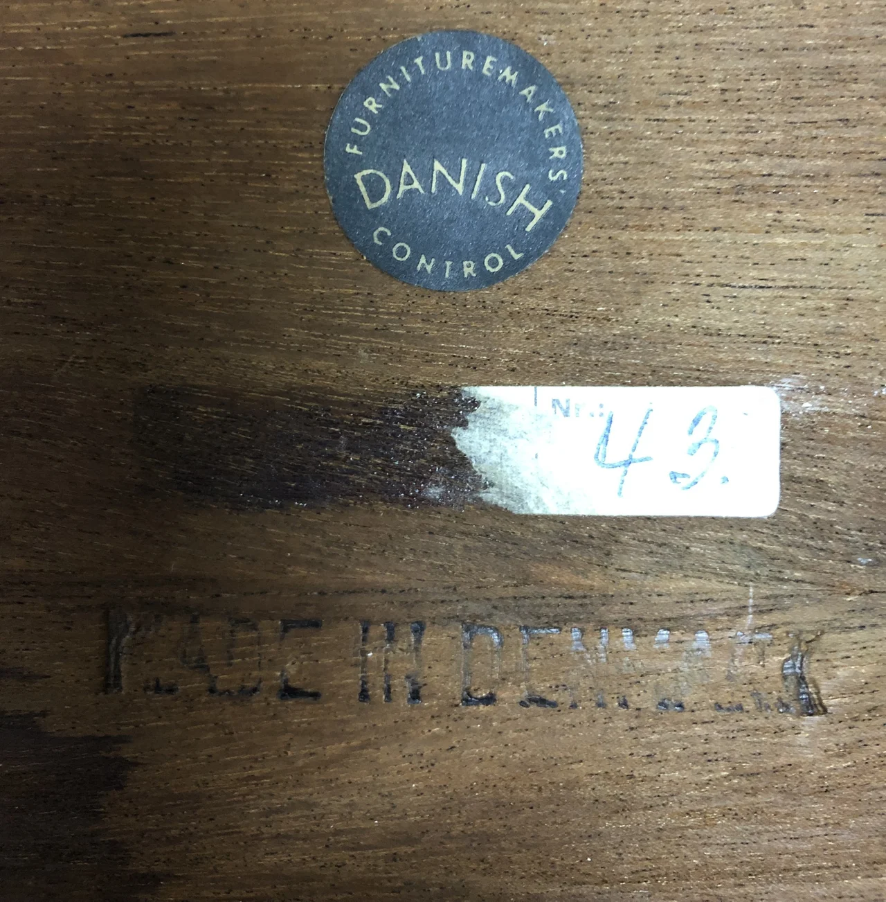 Vackert bord, Severin Hansen, Danmark