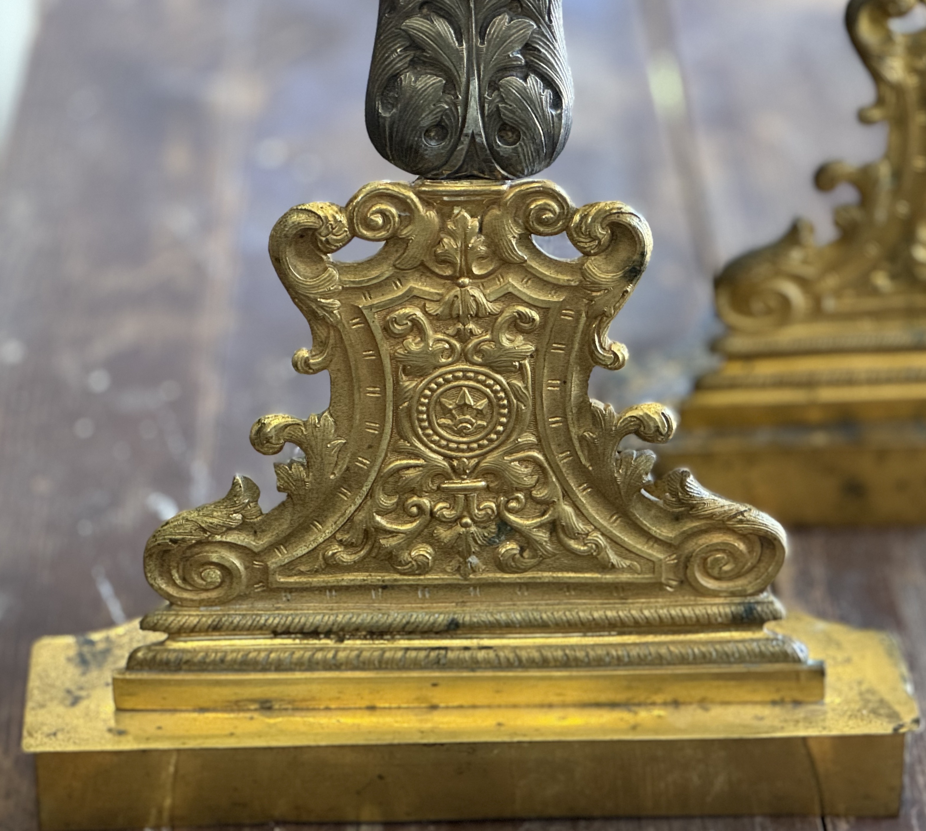 Ett par eldhundar , Empire , tidigt 1800-tal