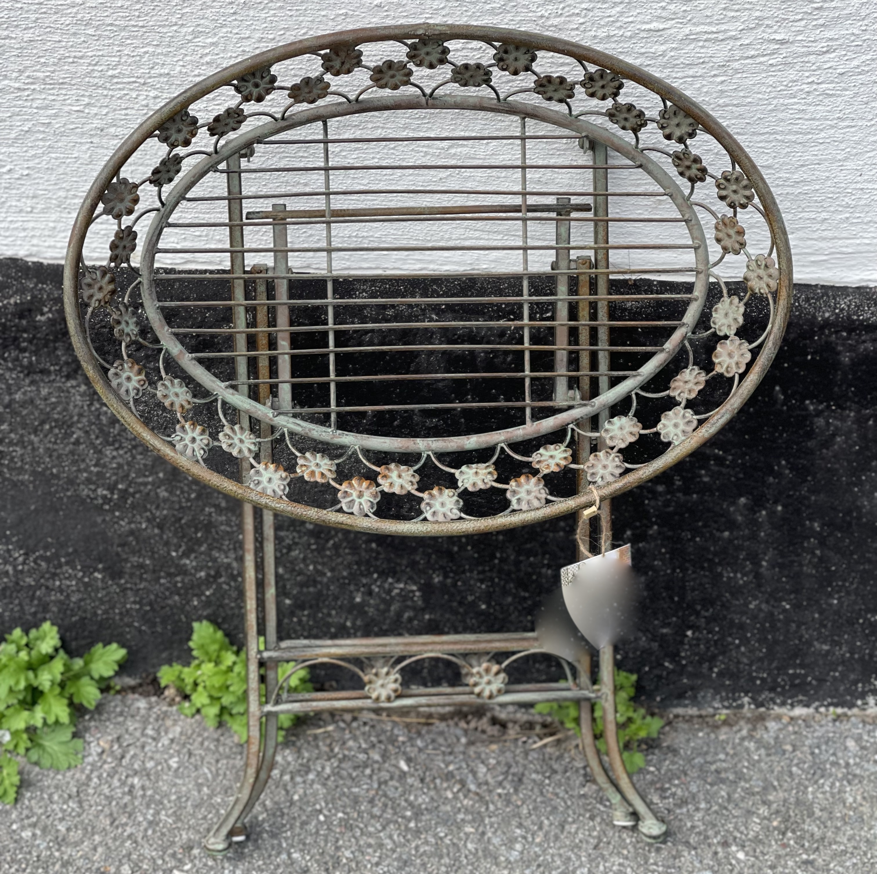 Härligt fällbord i metall, Danmark