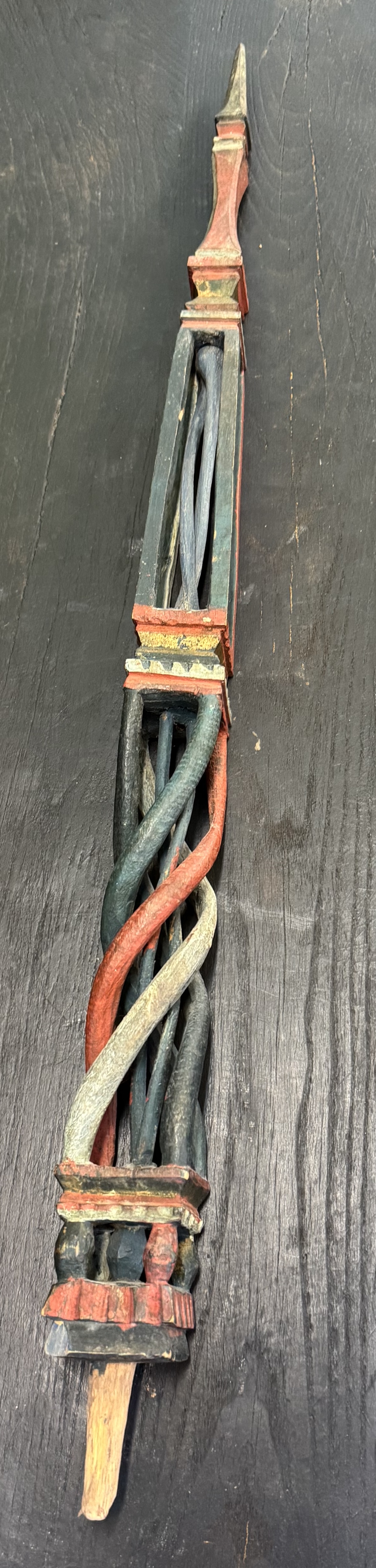 Underbart spiralvridet rockhuvud , 1700-tal